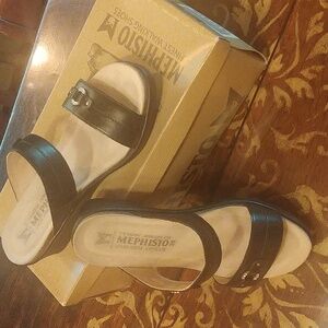 Mephisto Finest Walking Shoes 9m black